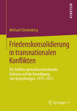 Friedenskonsolidierung in transnationalen Konflikten - Michael Fürstenberg