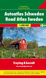 Schweden, Autoatlas 1:400.000 - 