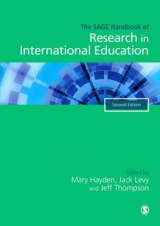 The SAGE Handbook of Research in International Education - Hayden, Mary; Levy, Jack; Thompson, John Jeff