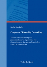 Corporate Citizenship Controlling - Stefan Rohrhofer