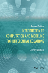 Introduction to Computation and Modeling for Differential Equations - Edsberg, Lennart