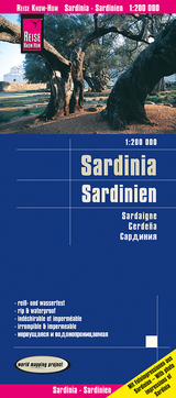 Reise Know-How Landkarte Sardinien / Sardinia (1:200.000) - Reise Know-How Verlag Peter Rump