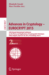 Advances in Cryptology – EUROCRYPT 2015 - 