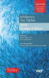 Whillans's Tax Tables 2015-16 (Budget edition) - Hayes, Claire; Walton, Kevin