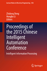 Proceedings of the 2015 Chinese Intelligent Automation Conference - 