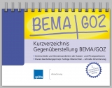 Kurzverzeichnis Gegenüberstellung BEMA/GOZ - Jana Brandt