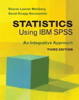 Statistics Using IBM SPSS - Weinberg, Sharon Lawner; Abramowitz, Sarah Knapp