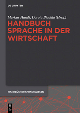 Handbuch Sprache in der Wirtschaft - 