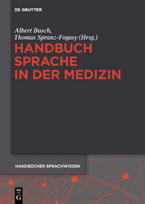 Handbuch Sprache in der Medizin - 