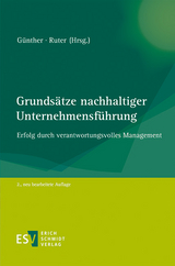 Grundsätze nachhaltiger Unternehmensführung - Günther, Edeltraud; Ruter, Rudolf X.
