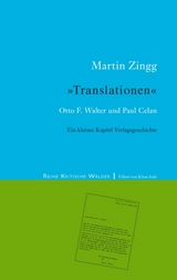 Translationen - Zingg, Martin