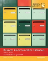 Business Communication Essentials, Global Edition - Bovee, Courtland; Thill, John