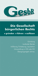 Die Gesellschaft bürgerlichen Rechts - Georg Brünner, Christoph Pasrucker
