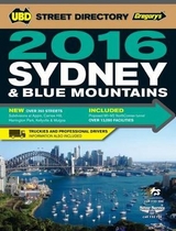 Sydney & Blue Mountains Street Directory 2016 52nd ed - UBD Gregory's