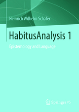 HabitusAnalysis 1 - Heinrich Wilhelm Schäfer