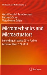 Micromechanics and Microactuators - 