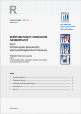 ift-Richtlinie WA-17/1 -  ift Rosenheim GmbH