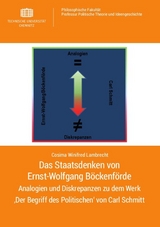 Das Staatsdenken von Ernst-Wolfgang Böckenförde - Cosima Winifred Lambrecht