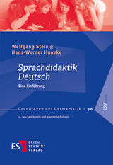 Sprachdidaktik Deutsch - Steinig, Wolfgang; Huneke, Hans-Werner