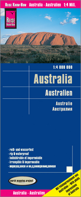 Reise Know-How Landkarte Australien / Australia (1:4.000.000) - Reise Know-How Verlag Peter Rump