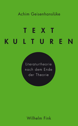 Textkulturen - Achim Geisenhanslüke