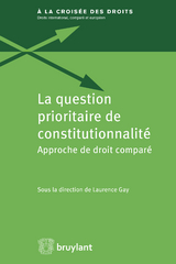 La question prioritaire de constitutionnalité - 