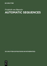 Automatic Sequences - von Friedrich Haeseler