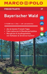 MARCO POLO Freizeitkarte 37 Bayerischer Wald 1:110.000