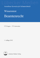 Wissenstest - Beamtenrecht - Anneliese Kowalczyk-Schaarschmid