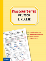 Klassenarbeiten Deutsch 3. Klasse - Tanja von Ehrenstein