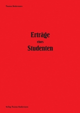 Erträge eines Studenten - Thomas Biedermann