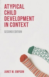 Atypical Child Development in Context - Empson, Janet