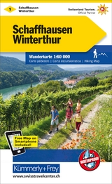 Kümmerly+Frey Wanderkarte 1 Schaffhausen, Winterthur 1:60.000 - 