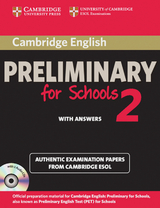 Cambridge Preliminary English Test for Schools 2 - 