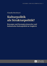 Kulturpolitik als Strukturpolitik? - Claudia Burkhard