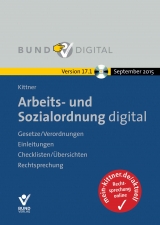 Arbeits- und Sozialordnung digital Version 17.1 - Michael Kittner