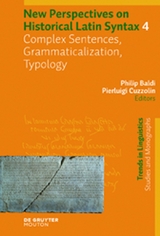 Complex Sentences, Grammaticalization, Typology - 