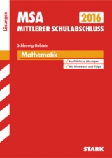 Mittlerer Schulabschluss Schleswig-Holstein - Mathematik Lösungen - Collenburg, Jörg; Cremer, Doris; Ohrt, Heike; Steiner, Dietmar