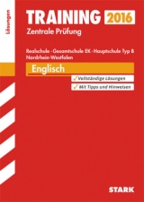 Training Zentrale Prüfung Realschule/Hauptschule Typ B NRW - Englisch Lösungsheft - Paeslack, Martin; Jenkinson, Paul