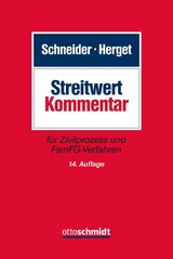 Streitwert-Kommentar - 