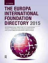 The Europa International Foundation Directory 2015 - Publications, Europa