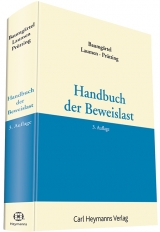 Handbuch der der Beweislast - 