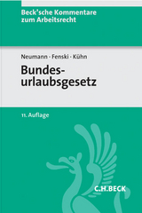 Bundesurlaubsgesetz - Dirk Neumann, Martin Fenski, Thomas Kühn