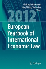 European Yearbook of International Economic Law 2012 - 