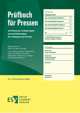 Prüfbuch für Pressen - Schulte, Martin