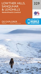 Lowther Hills, Sanquhar and Leadhills - Ordnance Survey