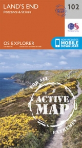 Land's End, Penzance and St Ives - Ordnance Survey