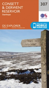 Consett and Derwent Reservoir - Ordnance Survey