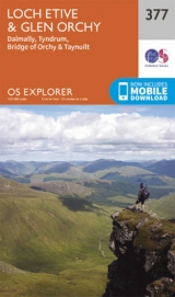 Loch Etive and Glen Orchy - Ordnance Survey