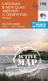 Cardigan and New Quay, Aberaeron - Ordnance Survey